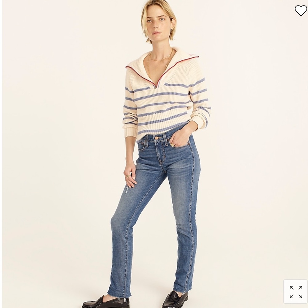 NWT J. Crew Vintage Slim- Straight Jean in Tilda Wash